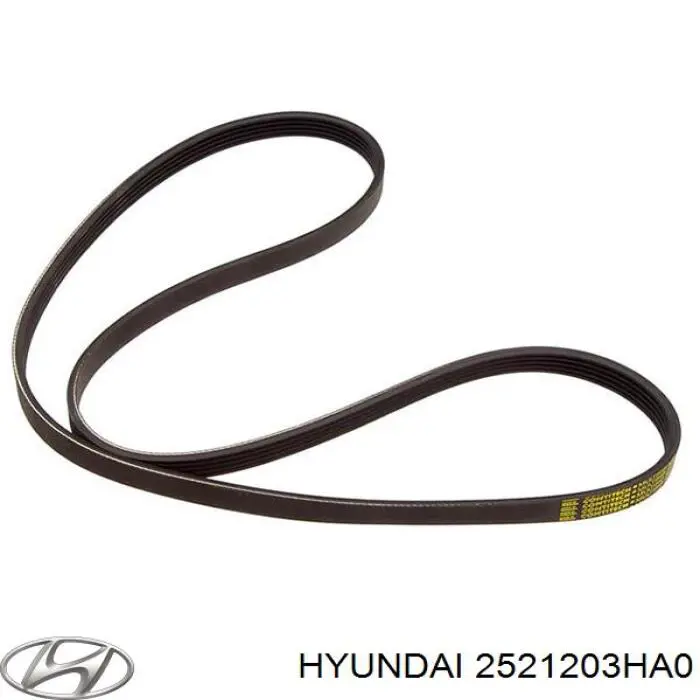 Correa de transmisión trapezoidal Hyundai/Kia 2521203HA0 precio, desde 26,21 EUR