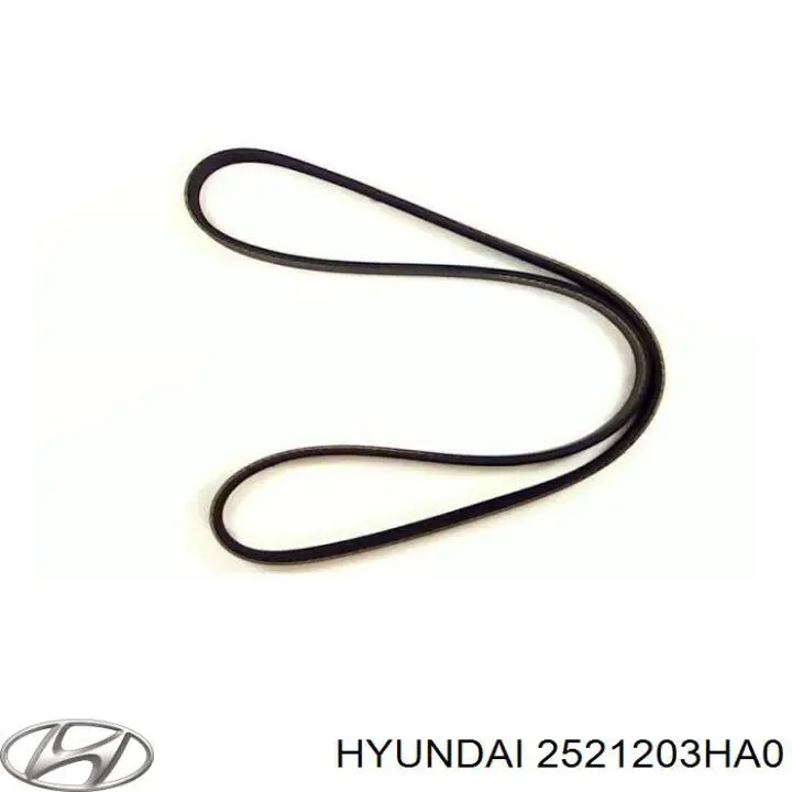 2521203HA0 Hyundai/Kia correa trapezoidal