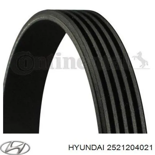 Correa de transmisión trapezoidal Hyundai/Kia 2521204021 precio, desde 9,15 EUR