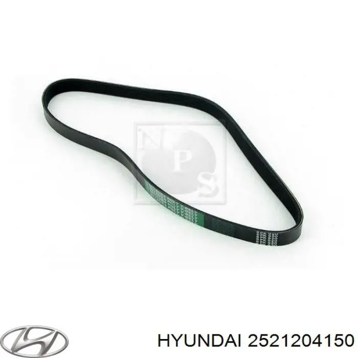 Correa de transmisión trapezoidal Hyundai/Kia 2521204150 precio, desde 66,95 EUR