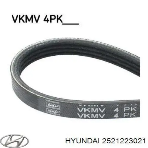 Correa de transmisión trapezoidal Hyundai/Kia 2521223021 precio, desde 15,57 EUR