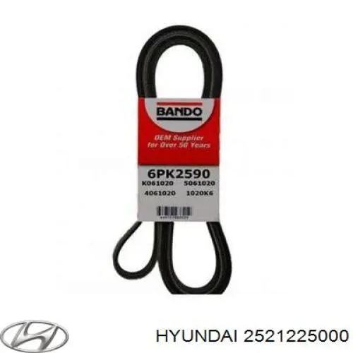 Comprar 2521225000 Hyundai/Kia Correa trapezoidal