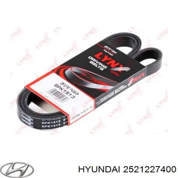 2521227400 Hyundai/Kia correa trapezoidal