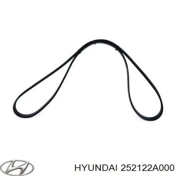 252122A000 Hyundai/Kia correa trapezoidal