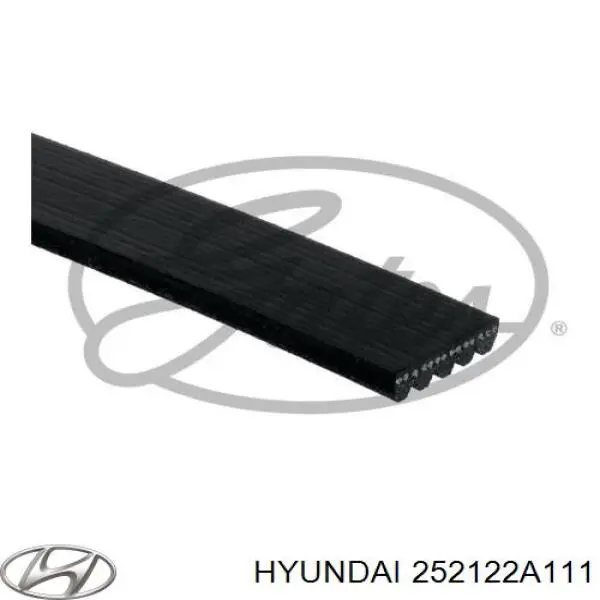 252122A111 Hyundai/Kia correa trapezoidal