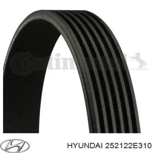Comprar 252122E310 Hyundai/Kia Correa trapezoidal