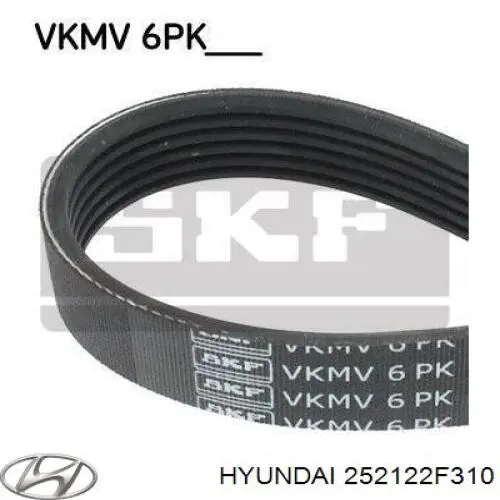 Comprar 252122F310 Hyundai/Kia Correa trapezoidal
