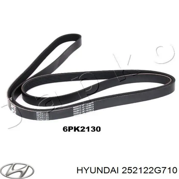 252122G710 Hyundai/Kia Correa poly v