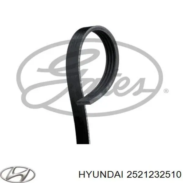 2521232510 Hyundai/Kia correa trapezoidal