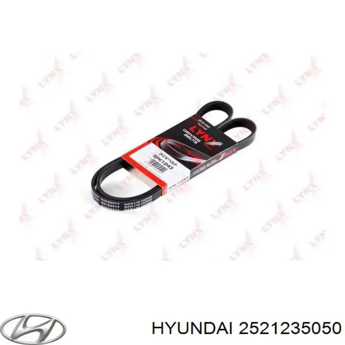 2521235050 Hyundai/Kia correa trapezoidal