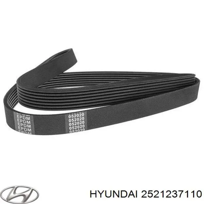 Correa de alternador 04861997AA Chrysler