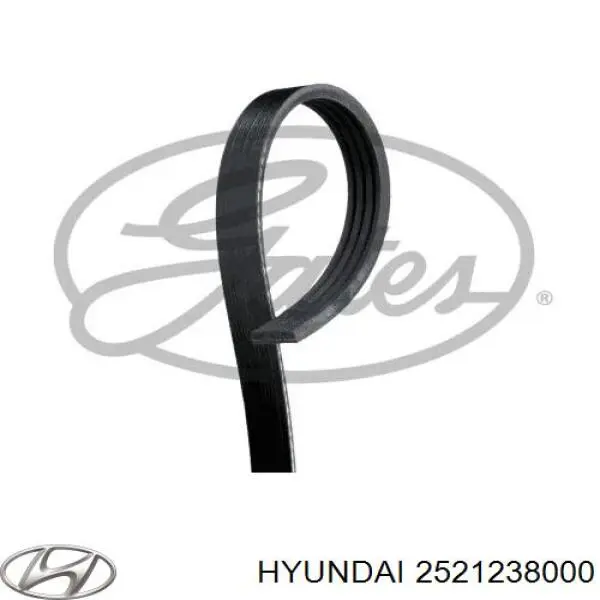 2521238000 Hyundai/Kia correa trapezoidal