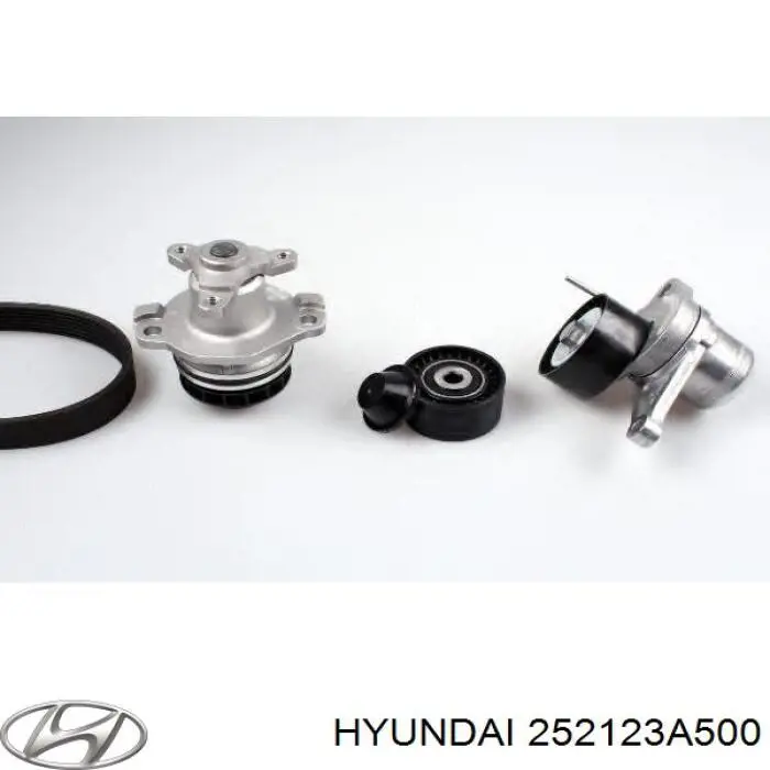 Correa de transmisión trapezoidal Hyundai/Kia 252123A500 precio, desde 32,11 EUR