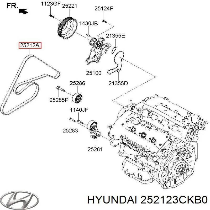 252123CKB0 Hyundai/Kia