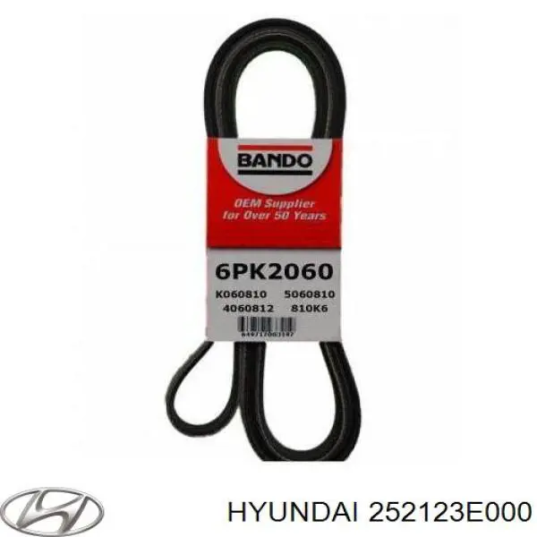 Comprar 252123E000 Hyundai/Kia Correa trapezoidal