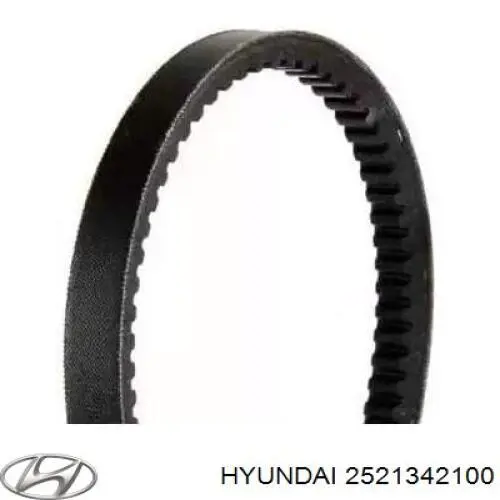 Correa de alternador 2521542001 Hyundai/Kia