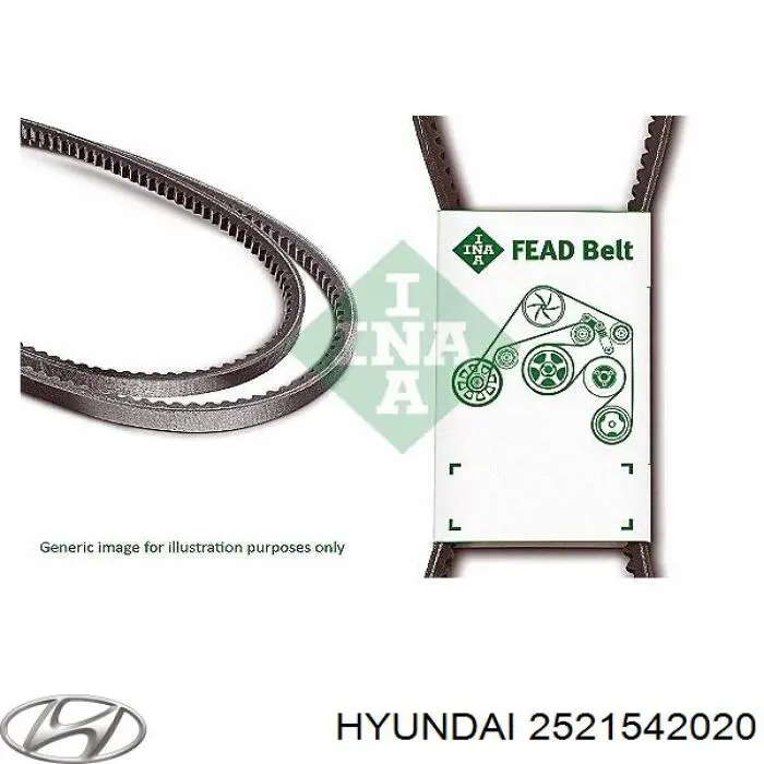 Comprar 2521542020 Hyundai/Kia Correa trapezoidal