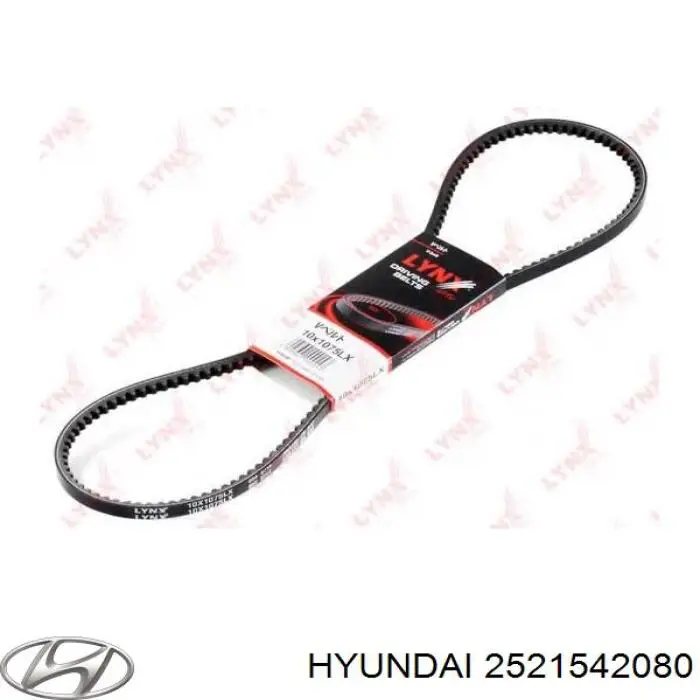 Correa de transmisión trapezoidal Hyundai/Kia 2521542080 precio, desde 9,98 EUR