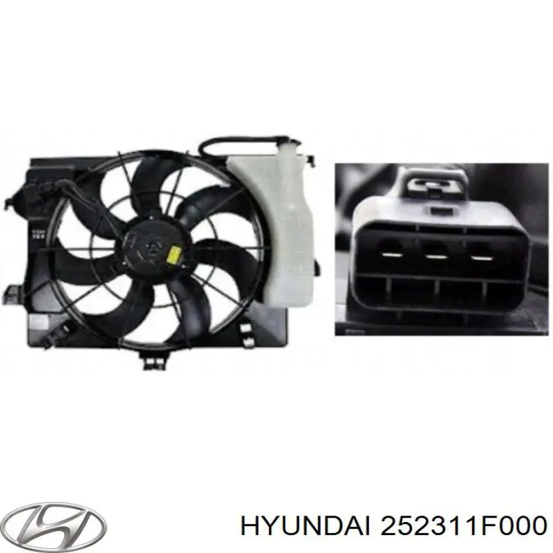 Rodete ventilador, refrigeración de motor para Hyundai Tucson (TM)