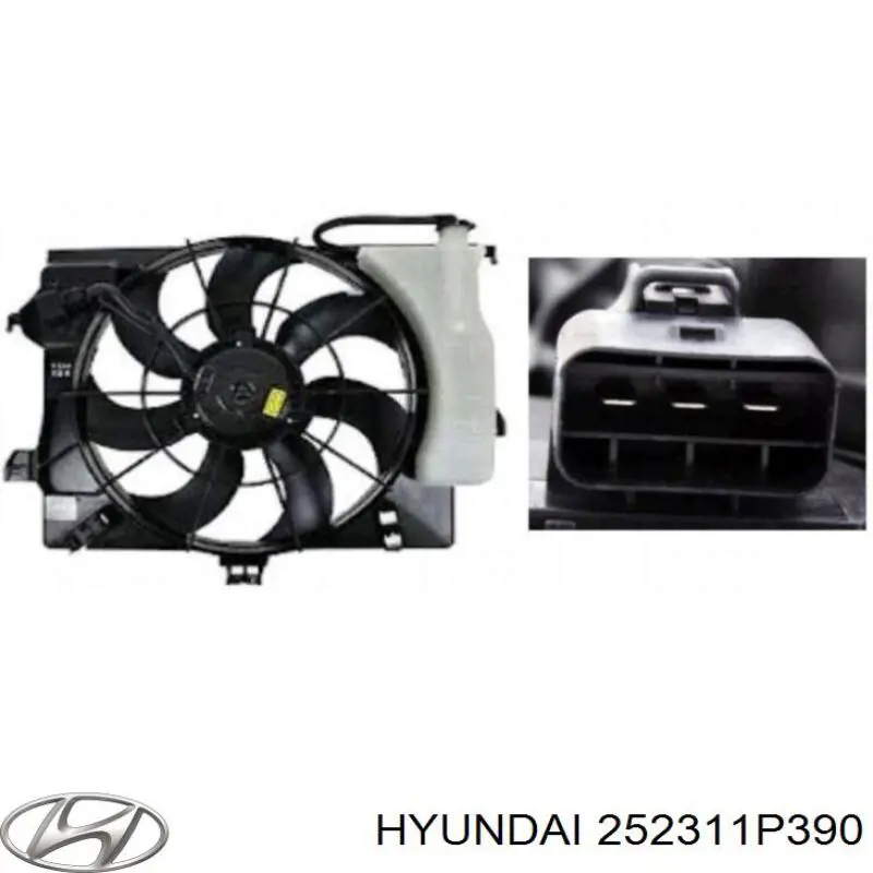 Comprar 252311P390 Hyundai/Kia Ventilador del radiador