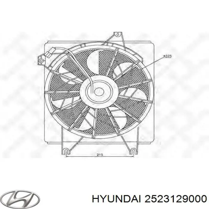47499 NRF Ventilador del radiador