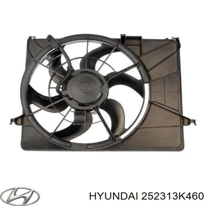 252313K460 Hyundai/Kia rodete ventilador, refrigeración de motor