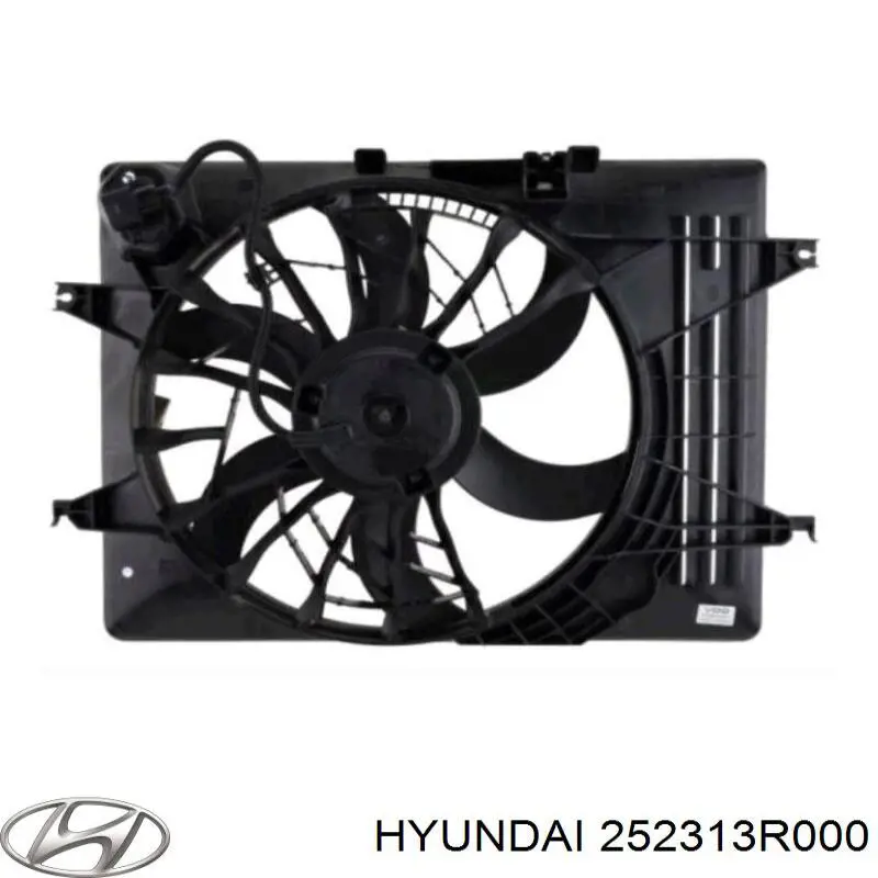 252313R000 Hyundai/Kia rodete ventilador, refrigeración de motor