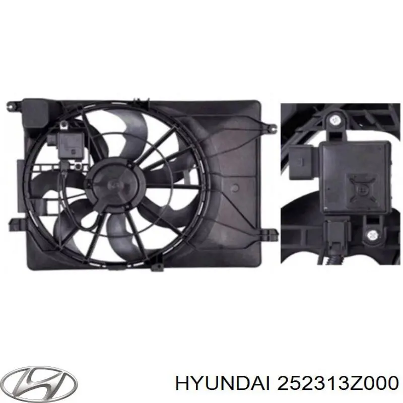 Rodete ventilador, refrigeración de motor para Hyundai I40 (VF)