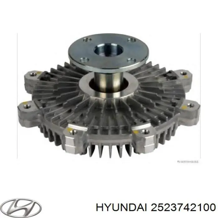 2523742101 Hyundai/Kia embrague, ventilador del radiador