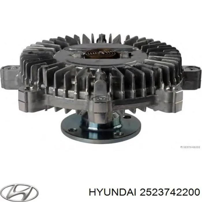 2523742200 Ssang Yong embrague, ventilador del radiador