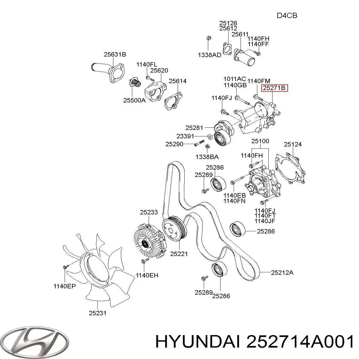 Soporte de bomba de dirección asistida Hyundai/Kia 252714A001 precio, desde  EUR