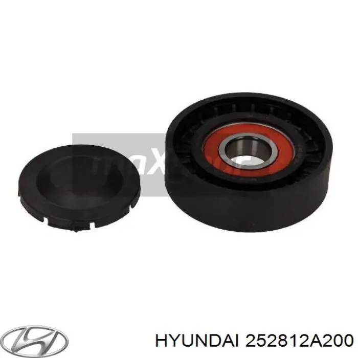 Tensor de correa poli V 252812A200 Hyundai/Kia