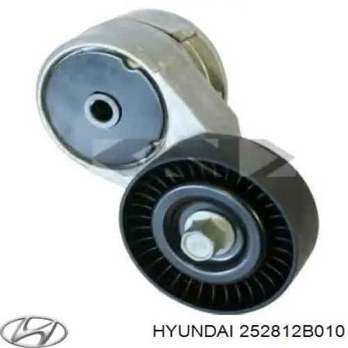 Tensor de correa poli V 252812B010 Hyundai/Kia
