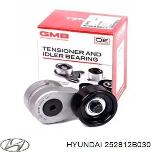 Comprar 252812B030 Hyundai/Kia Tensor de correa poli V 