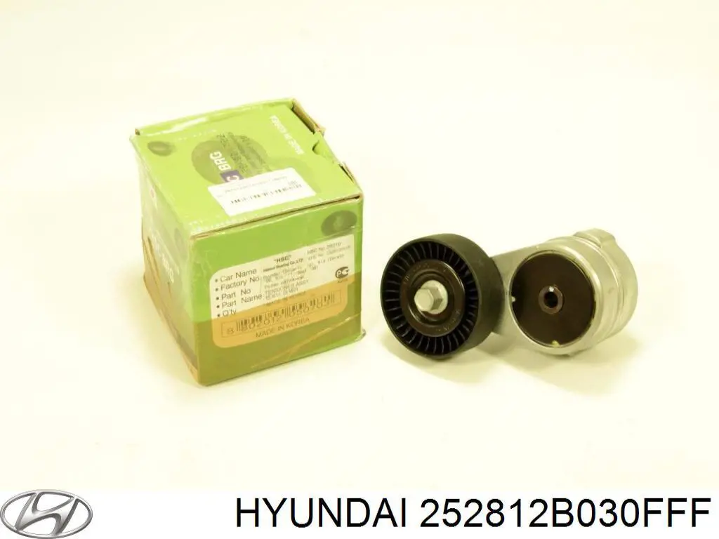 Tensor de correa poli V 252812B030FFF Hyundai/Kia