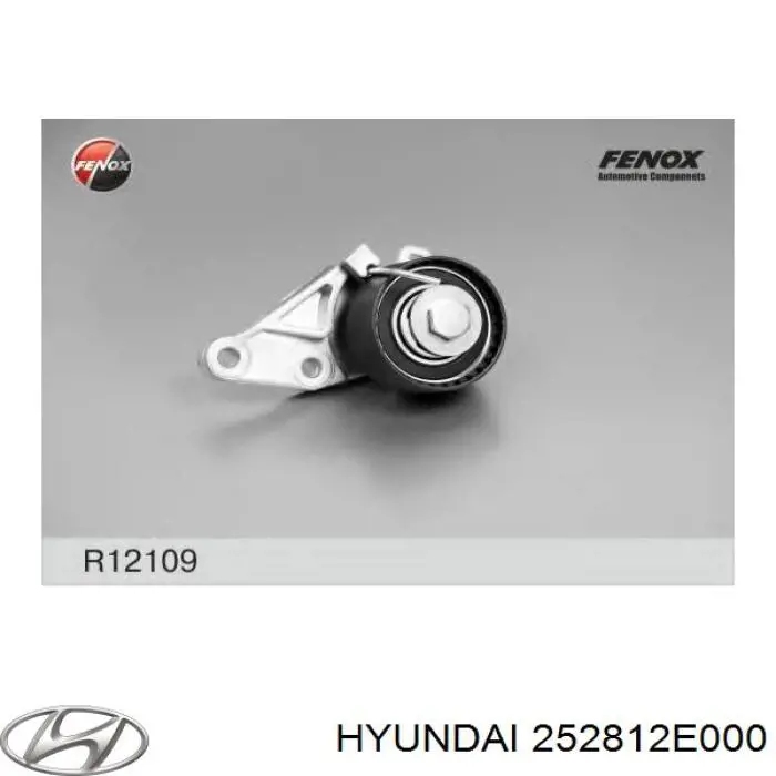 252812E000 Hyundai/Kia polea tensora, correa poli v