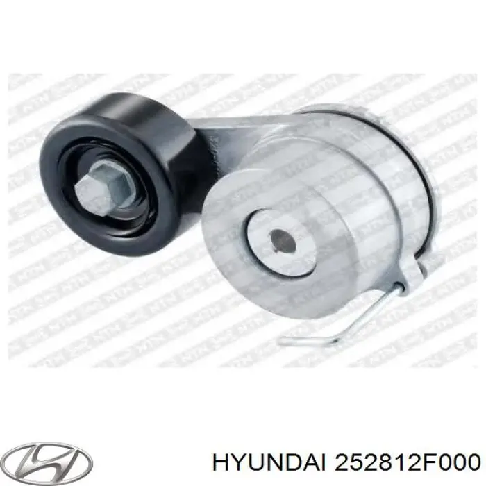 252812F000 Hyundai/Kia tensor de correa, correa poli v