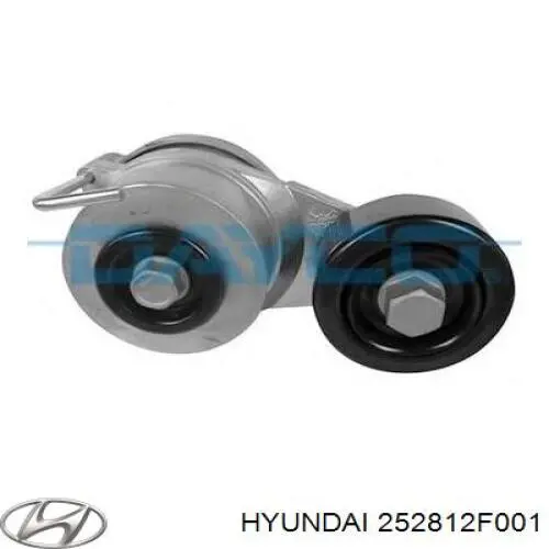 Comprar 252812F001 Hyundai/Kia Tensor de correa poli V 