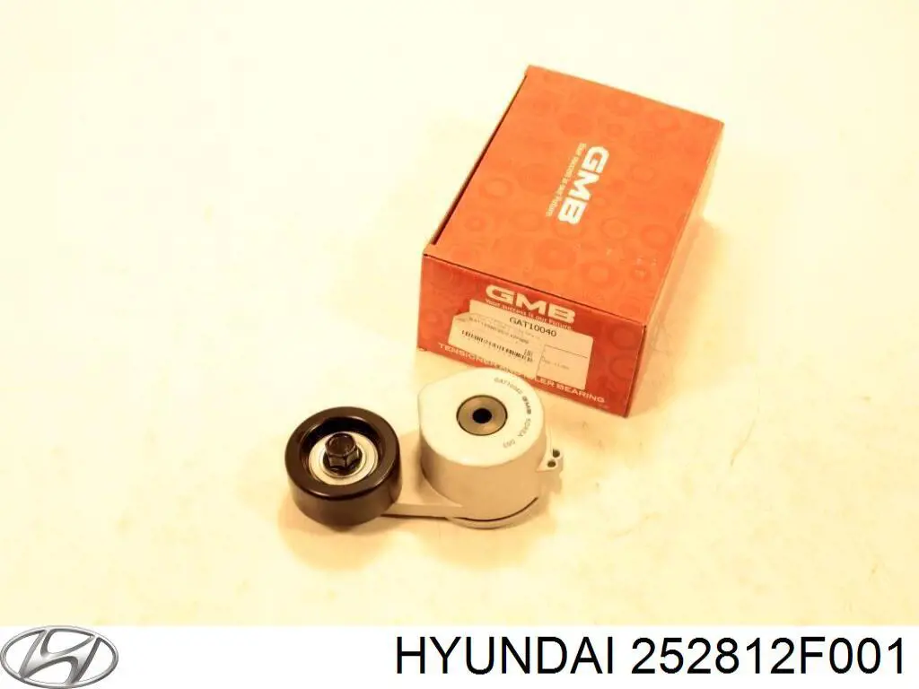 252812F001 Hyundai/Kia tensor de correa, correa poli v