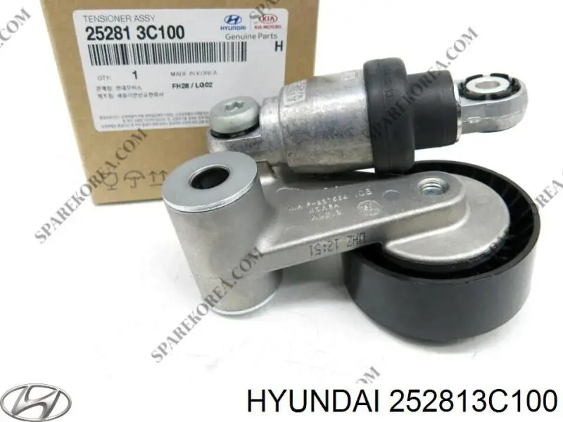 Tensor de la correa trapecial Hyundai/Kia 252813C100 precio, desde 86,95 EUR