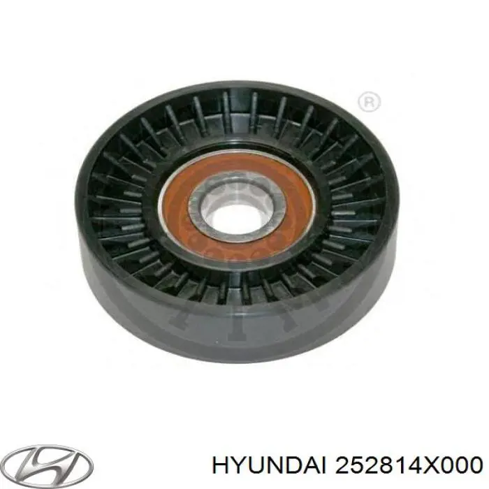252814X000 Hyundai/Kia tensor de correa poli v