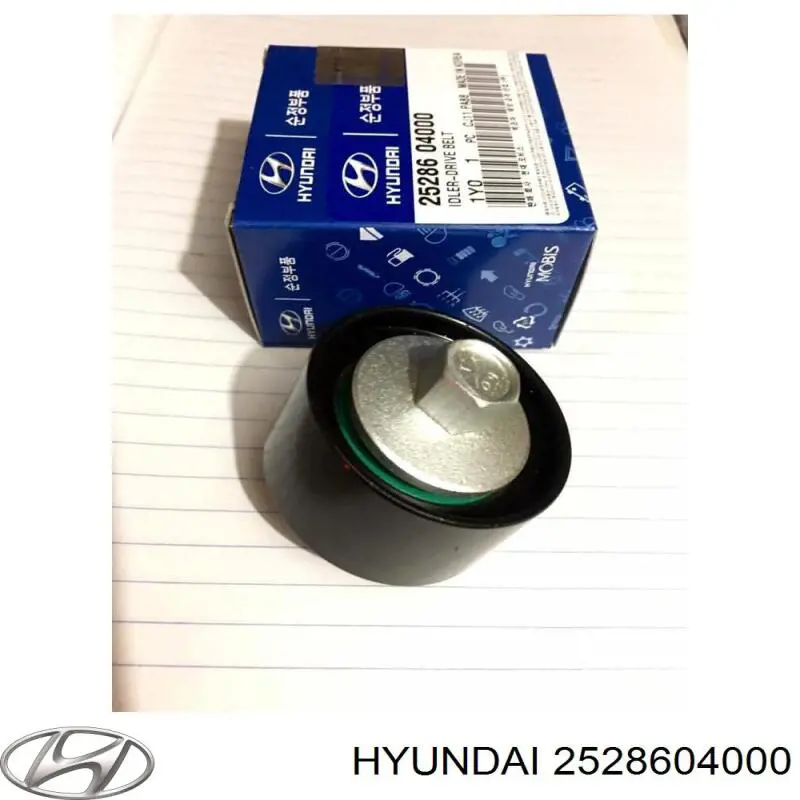 Polea correa distribución Hyundai/Kia 2528604000 precio, desde 24,17 EUR