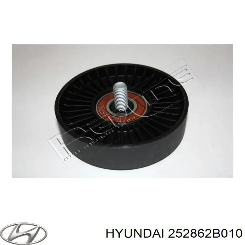 Comprar 252862B010 Hyundai/Kia Polea inversión/guía, correa poli V