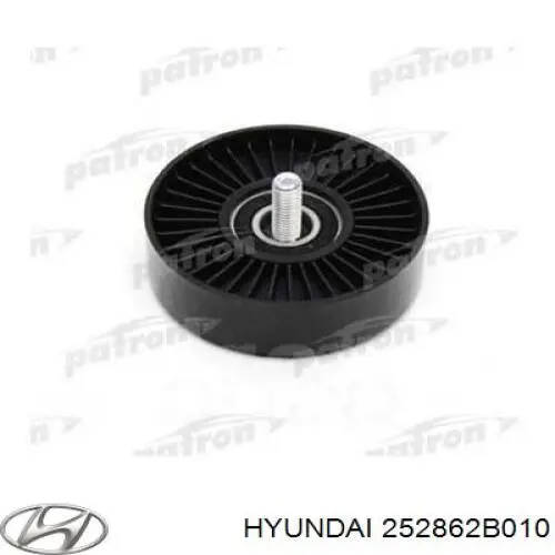 Polea inversión / guía, correa poli V 252862B010 Hyundai/Kia