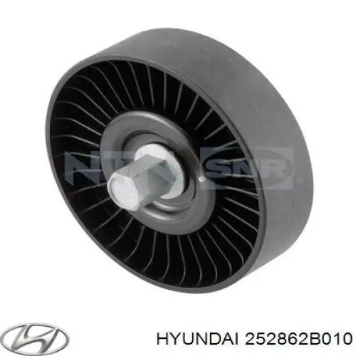 252862B010 Hyundai/Kia Polea guía correa poli V