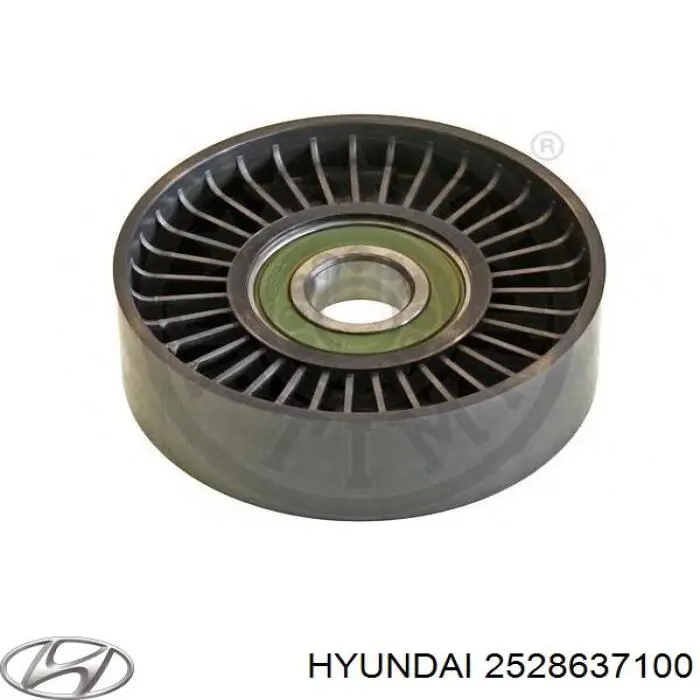 Comprar 2528637100 Hyundai/Kia Polea inversión/guía, correa poli V