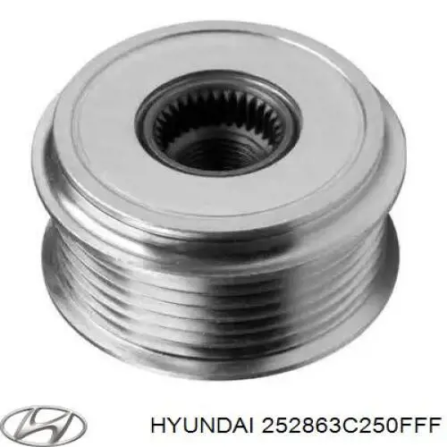 Comprar 252863C250FFF Hyundai/Kia Polea inversión/guía, correa poli V