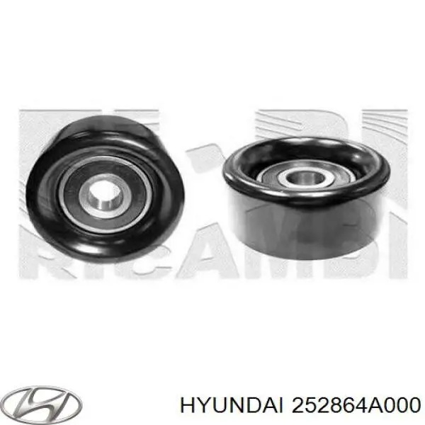 Rodillo tensor correa poli V Hyundai/Kia 252864A000 precio, desde 19,29 EUR