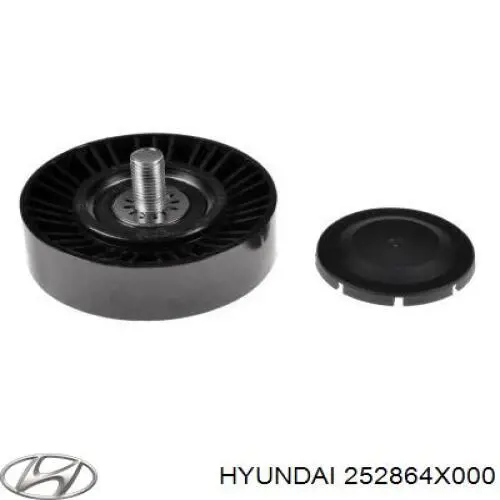 Comprar 252864X000 Hyundai/Kia Polea inversión/guía, correa poli V