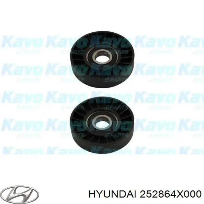 Polea inversión/guía, correa auxiliar servicios Hyundai/Kia 252864X000 precio, desde 16,50 EUR
